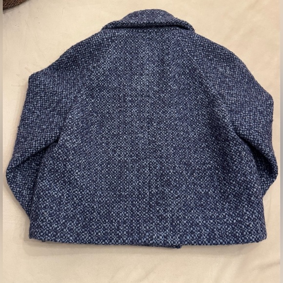 Michael Kors Collection Tweed Double Breasted Jacket, sz 2 - Picture 6 of 13